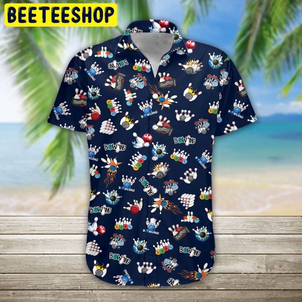 Bowling 3d All Over Printed Trending Hawaiian Shirt-1