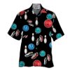 Bowling All Over Printed Hawaiian Shirt-1