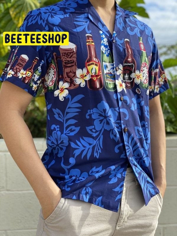 Brewed Beer Aloha Trending Hawaiian Shirt-1