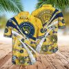 Brewers Hawaiian Shirt Brewers Symbol Old Vintage Hawaiian Shirt