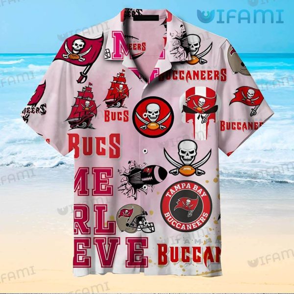 Buccaneers Hawaiian Shirt Punisher Skull Pirate Tampa Bay Buccaneers Gift