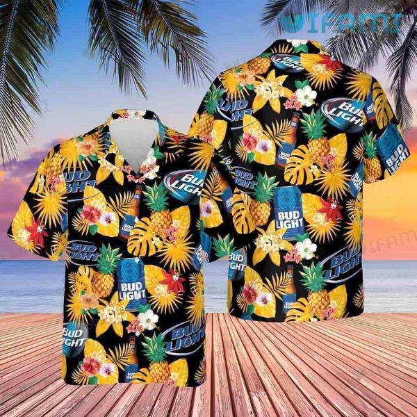 Bud Light Hawaiian Shirt Pineapple Beer Lovers Gift