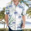 Bud Light Hawaiian Shirt Tropical Leaves Beer Lovers Gift