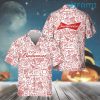 Budweiser Hawaiian Shirt Halloween Doodle Art Beer Lovers Gift