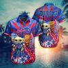 Buffalo Bills Hawaiian Shirt Baby Yoda Tiki Mask Surfboard Buffalo Bills Gift