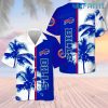 Buffalo Bills Hawaiian Shirt Coconut Tree Blue White Buffalo Bills Gift