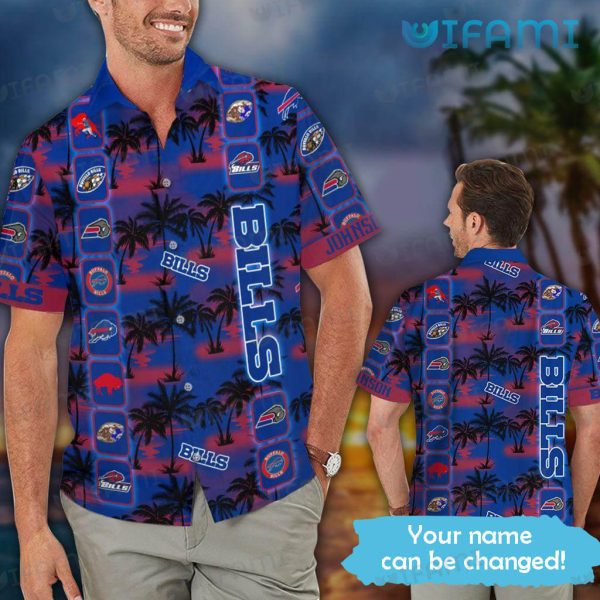 Buffalo Bills Hawaiian Shirt Logos History Custom Buffalo Bills Gift