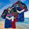 Buffalo Bills Hawaiian Shirt Tropical Flower Pattern Buffalo Bills Gift
