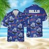 Buffalo Bills Nfl Blue Hawaii Full 3d Shirt For Fans-1