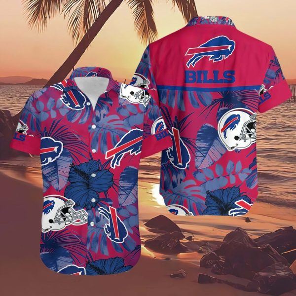 Buffalo Bills Nfl Hawaiian Shirt For Fans-2