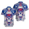 Buffalo Bills Skull Nfl Hawaiian Shirt For Fans-1
