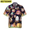 Bunnies In Galaxy Trending Hawaiian Shirt-1