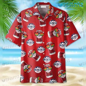 Busch Light Apple Hawaiian Shirt Sunglasses Beer Can Gift