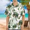 Busch Light Hawaiian Shirt Tractor Beer Lovers Gift