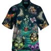 Butterfly Skull Multicolor Best Design Hawaiian Shirt
