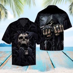 Buy Amazing Skull – Hawaiian Shirt – Td283-1