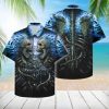 Buy Blue Skull Hawaiian Shirt