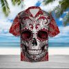 Buy Skull Floral Hawaiian Shirt