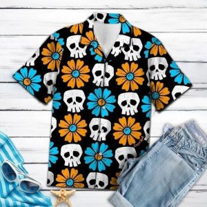Buy Skull – Hawaiian Shirts – Sp404-1