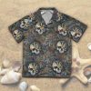 Buy Weed Skull And Weed Leaf All Over Printed Hawaiian Shirt