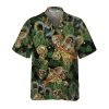 Cactus Skull Hawaiian Shirt Cool Skull Cactus Hawaiian Shirt