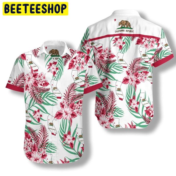 California Proud Trending Hawaiian Shirt-1