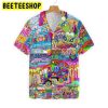 Camping Hippie Stay Trippy Trending Hawaiian Shirt-1