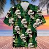 Camping Skull Pattern Hawaiian Shirt-1
