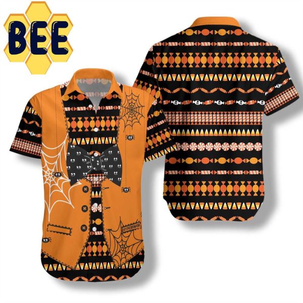 Candy Man Halloween Hawaiian Shirt-1