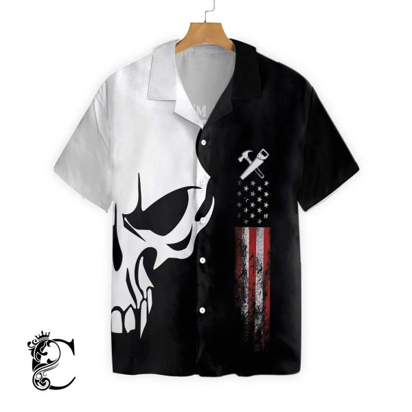 Carpenter Proud Skull 1 Ez12 0403 Hawaiian Shirt-1