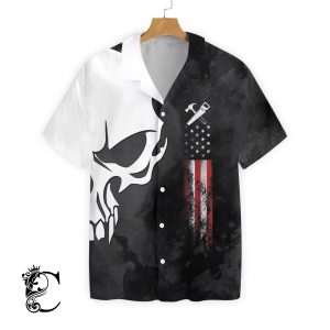 Carpenter Proud Skull 6 Ez12 0403 Hawaiian Shirt