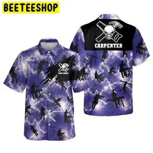 Carpenter Storm Personalized Trending Hawaiian Shirt-1