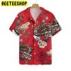 Casino Pattern Red Background Trending Hawaiian Shirt-1