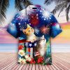 Cat Happy 4th Of July Hawaiian Shirt For Men Women