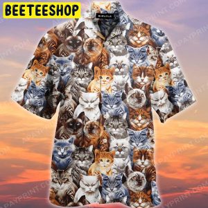 Cats Trending Hawaiian Shirt-1