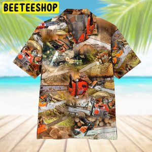 Chainsaw 3d All Over Printed Trending Hawaiian Shirt-1