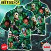 Characters Michael Myers Jason Voorhees Freddy Krueger Halloween Hawaiian Shirt