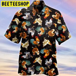 Chicken Trending Hawaiian Shirt-1
