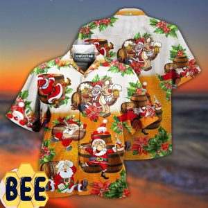 Christmas Dear Santa Heres Your Beer Hawaiian Shirt-1