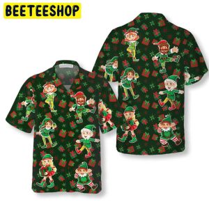 Christmas Elf Party Trending Hawaiian Shirt-1