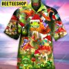 Christmas Frog Unisex Trending Hawaiian Shirt-1