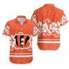 Cincinnati Bengals Hibiscus Flowers Hawaiian Shirt For Fans-1