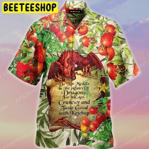 Color Fantasy Dragon Summer Trending Hawaiian Shirt-1