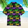 Colorful Mardi Gras Masks Hawaiian Shirt