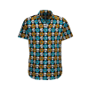 Colorful Skull Flowers Hawaiian Shirt-1