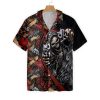 Cool Gun Skull Hawaiian Shirt-1