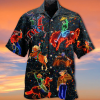 Cowboy And Horse 3d All Over Printed Hawaiian Shirt