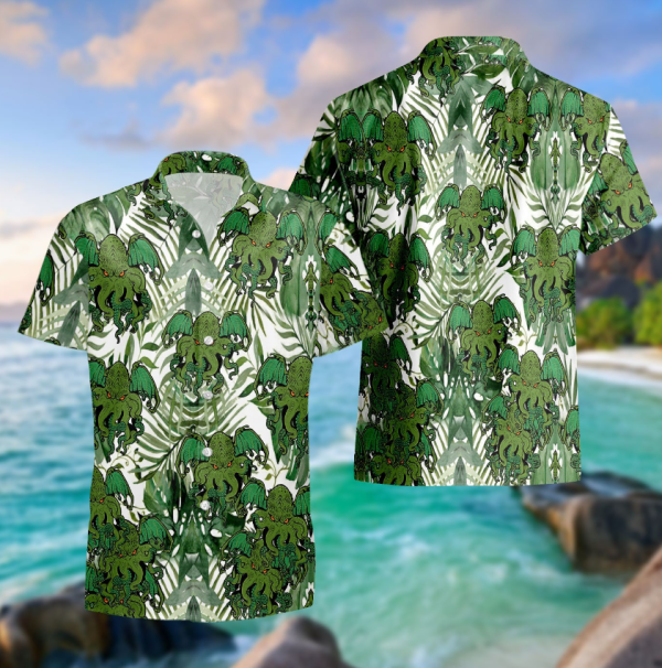 Cthulhu Tropical Hawaiian Shirt
