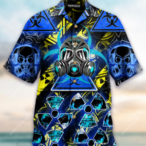 Dangerous Skull Comes Here Unisex Hawaiian Shirt