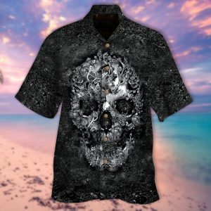 Dark Skull Hawaiian Shirt